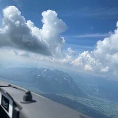 Flugwegposition um 14:47:19: Aufgenommen in der Nähe von Donnersbachwald, 8953, Österreich in 2845 Meter